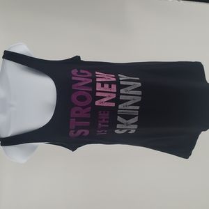 "Strong is the new sexy" Women's Gym Tank Top - Size XL